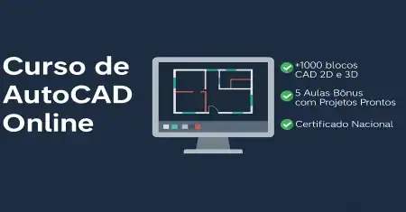 Curso de AutoCAD Online com Certificado Nacional